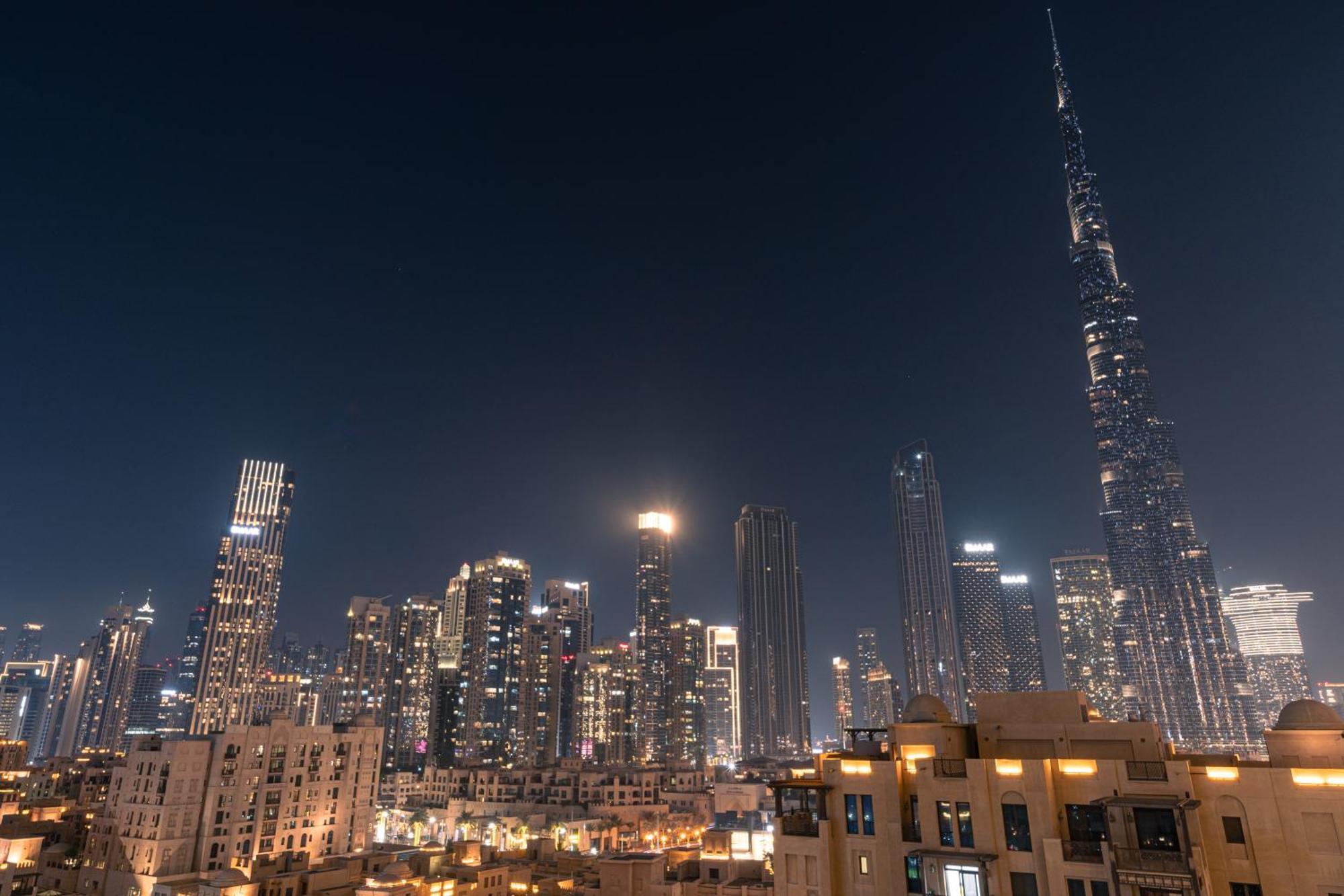 First Class 2Br With Full Burj Khalifa View Dubai Esterno foto